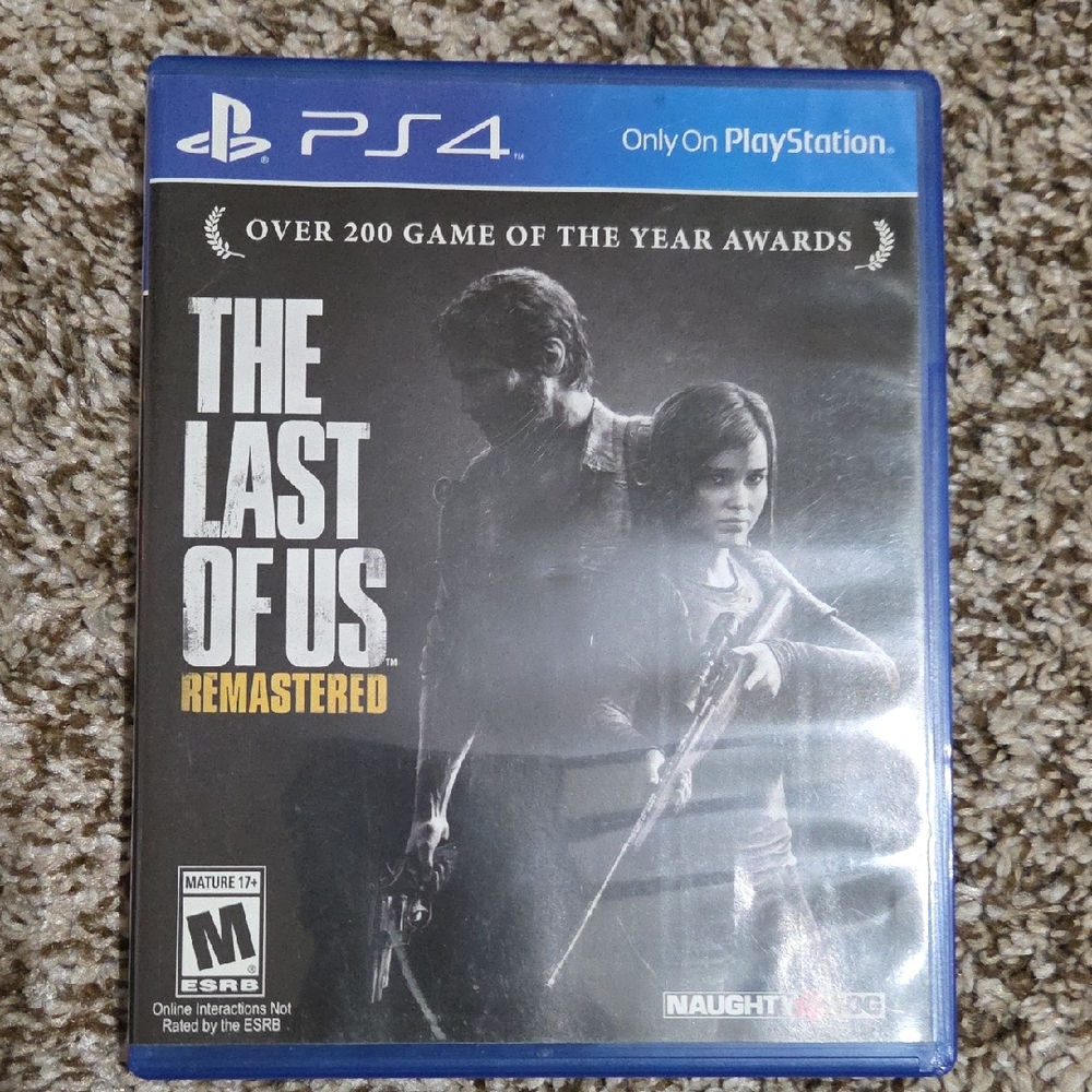PS4 The Last of Us Remastered Game For PlayStation 4